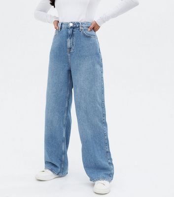 Petite wide shop leg jeans uk