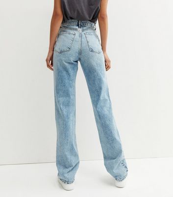 Tall Blue Ripped Full Length Anica 
