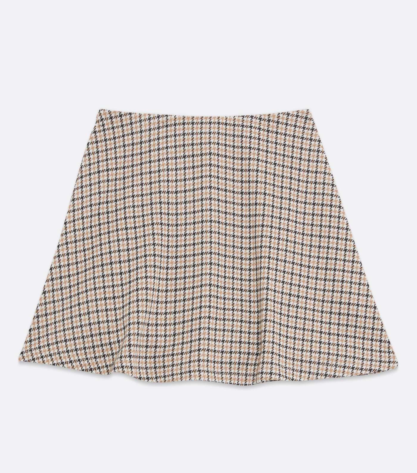 Petite Black Check Mini Skirt Image 5