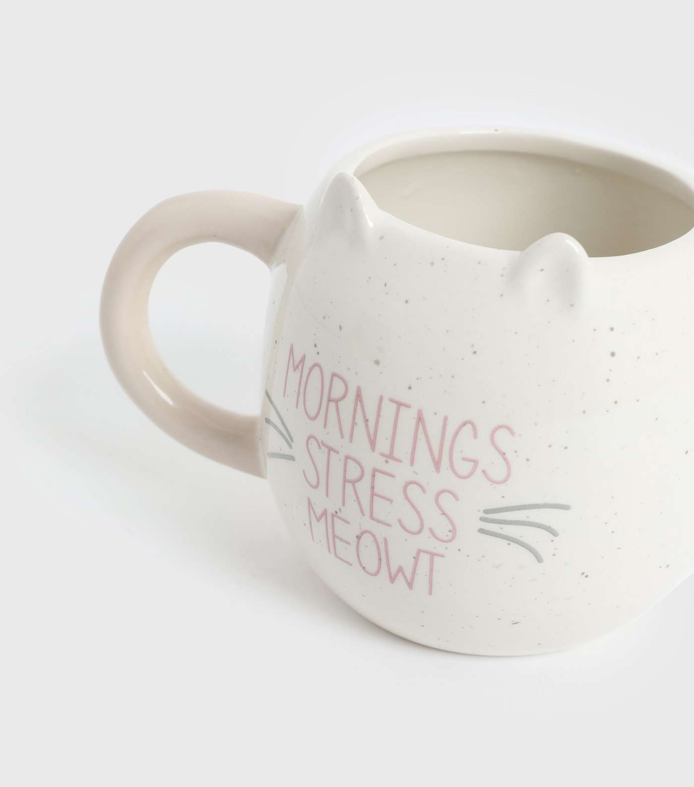 Off White Mornings Stress Meowt Cat Mug Image 2