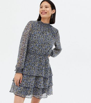 new look chiffon dress