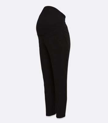 Maternity Black Short Length Over Bump 