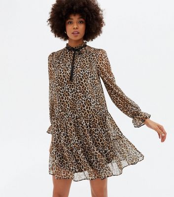 auguste leopard dress