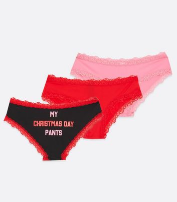 Christmas knickers deals new look