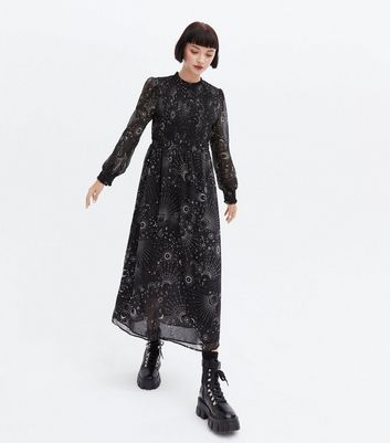 new look chiffon dress
