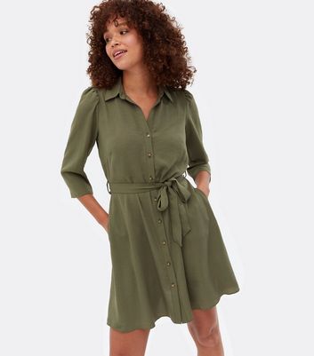 blouse mini dress