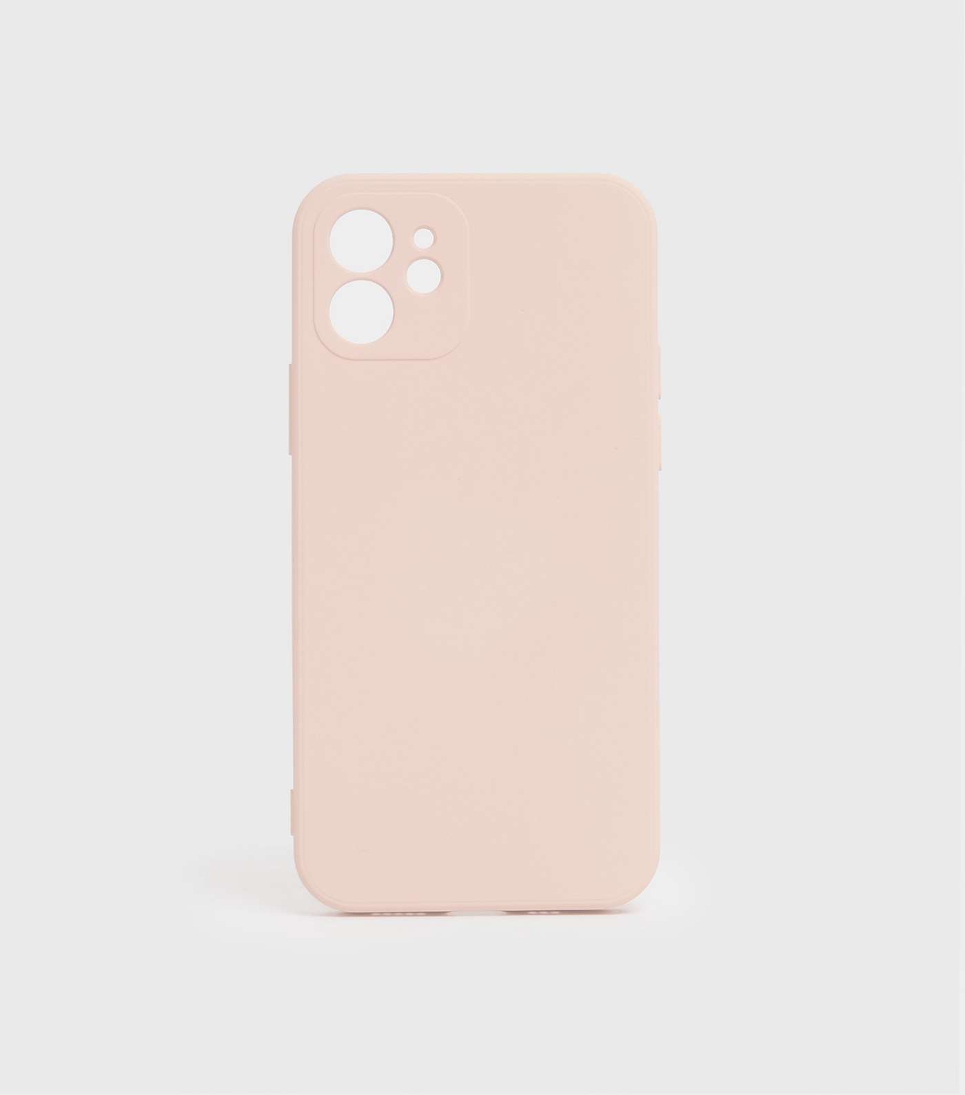 Pale Pink Soft Touch Case For iPhone 12
