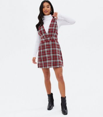 new look plaid dress