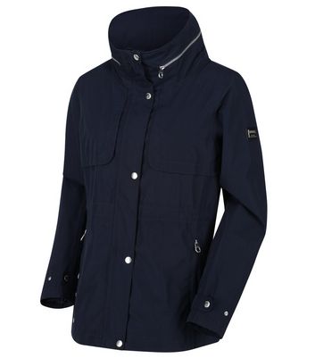 funnel neck waterproof coat