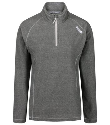 Regatta Grey Fleece Half Zip Overhead 