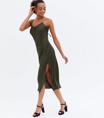 midi slip dress