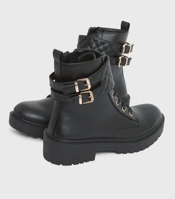 newlook biker boots