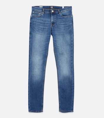 Jack & Jones Junior Blue Mid Wash Skinny Jeans