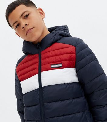 juniors puffer coat with hood