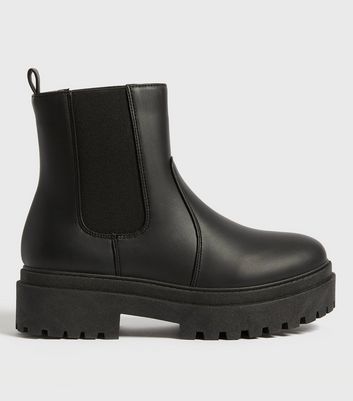 New look outlet chunky chelsea boots