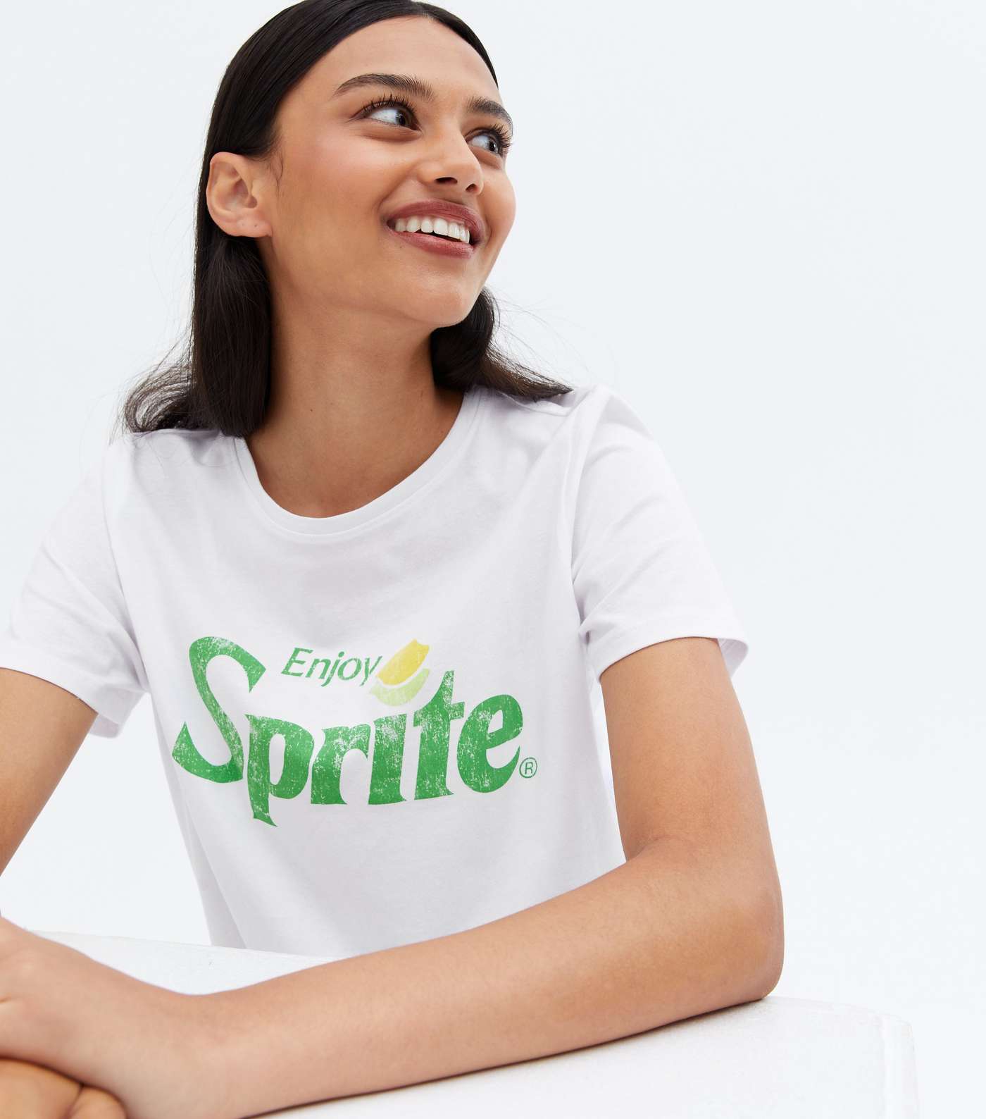 White Sprite Logo T-Shirt