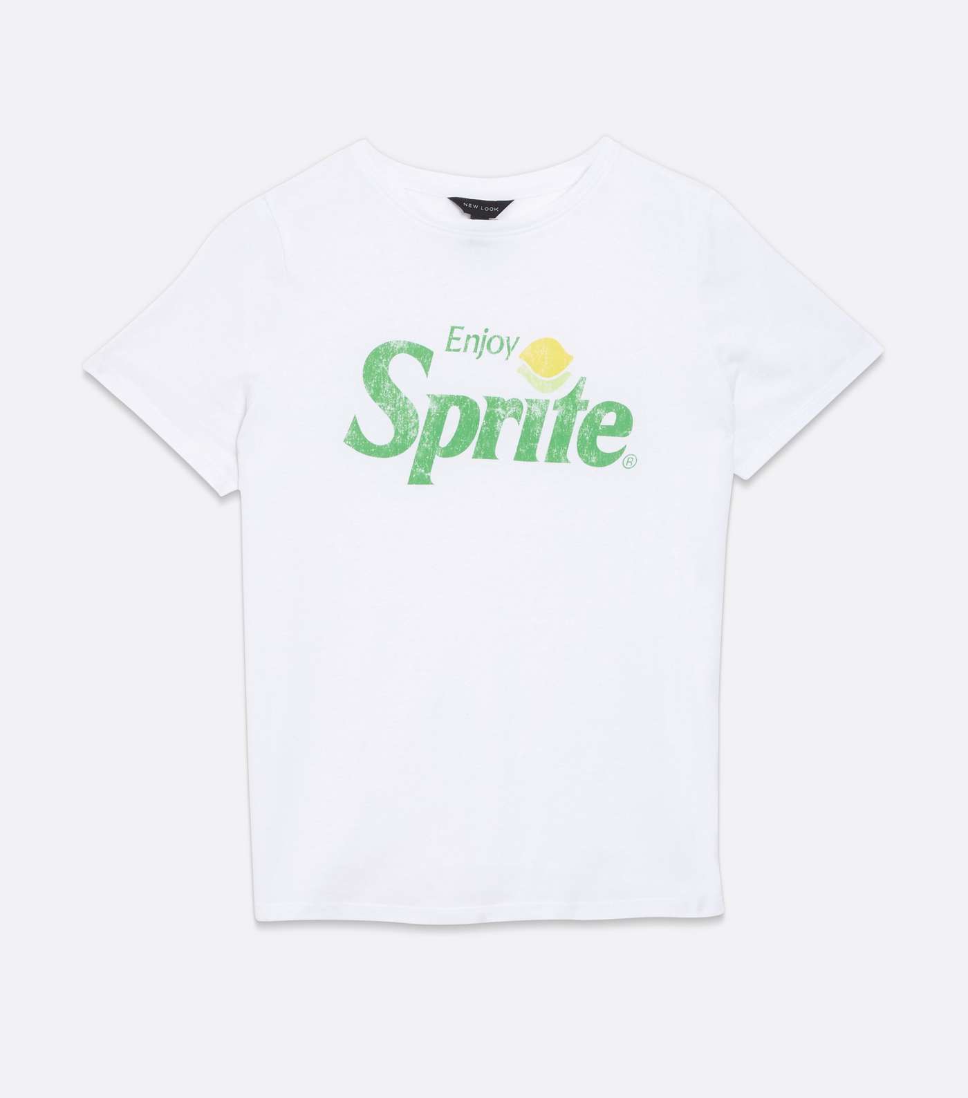 White Sprite Logo T-Shirt Image 5