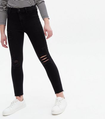 ripped skinny jeans levis