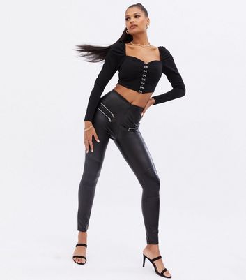 new look lace leggings