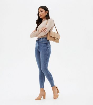 High Waist Hallie Super Skinny Jeans 