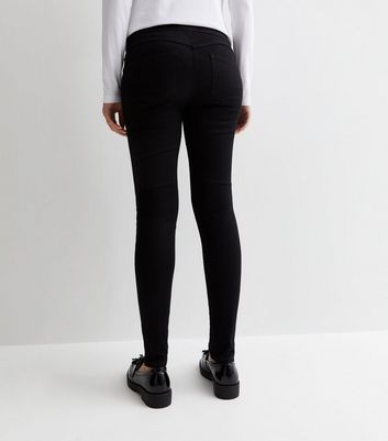 new look emilee jeggings black