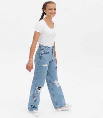 wide length jeans