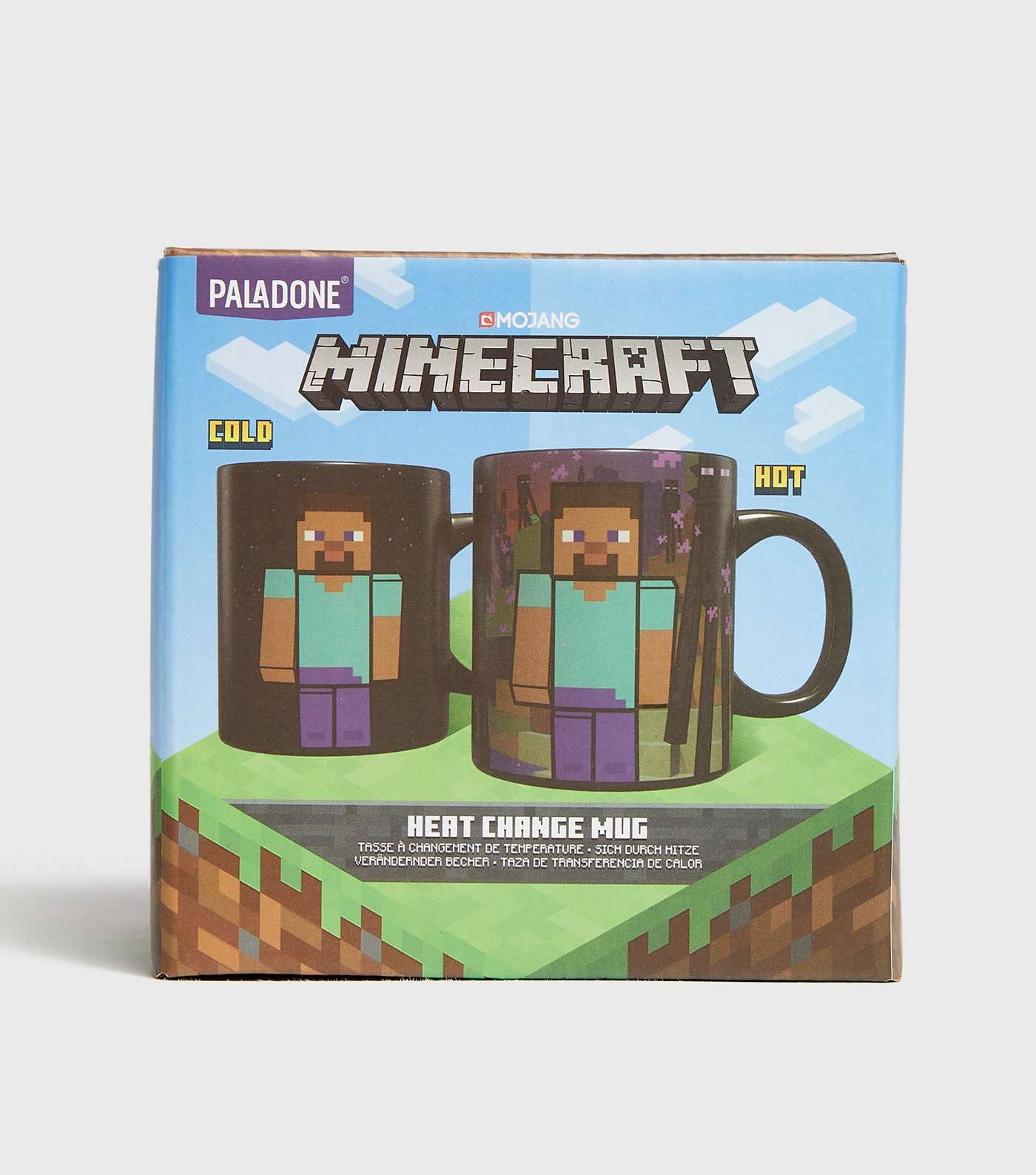 Multicoloured Minecraft Heat Change Mug