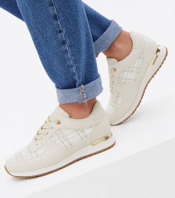 chunky off white trainers