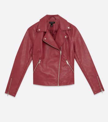 New look red jacket best sale