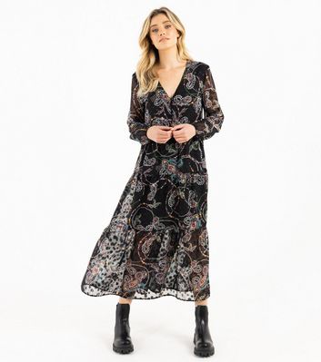 new look paisley dress