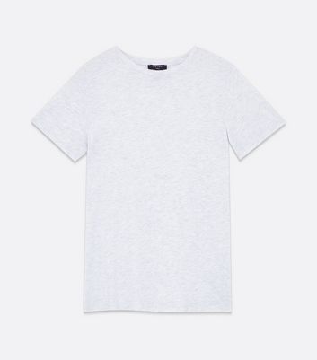 Damen Bekleidung Tall Pale Grey Jersey Crew Neck T-Shirt Damen Bekleidung Tall Pale Grey Jersey Crew Neck T-Shirt