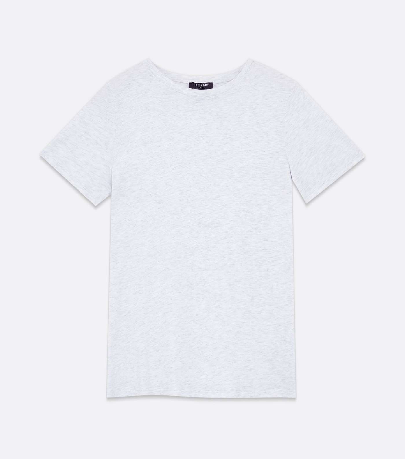 Tall Pale Grey Jersey Crew Neck T-Shirt Image 5