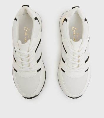 white mesh trainers womens