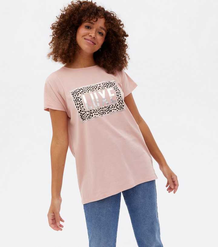 Pale Pink Luxe T-Shirt