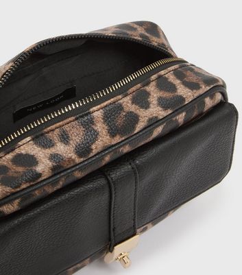 Leopard print discount bag new look