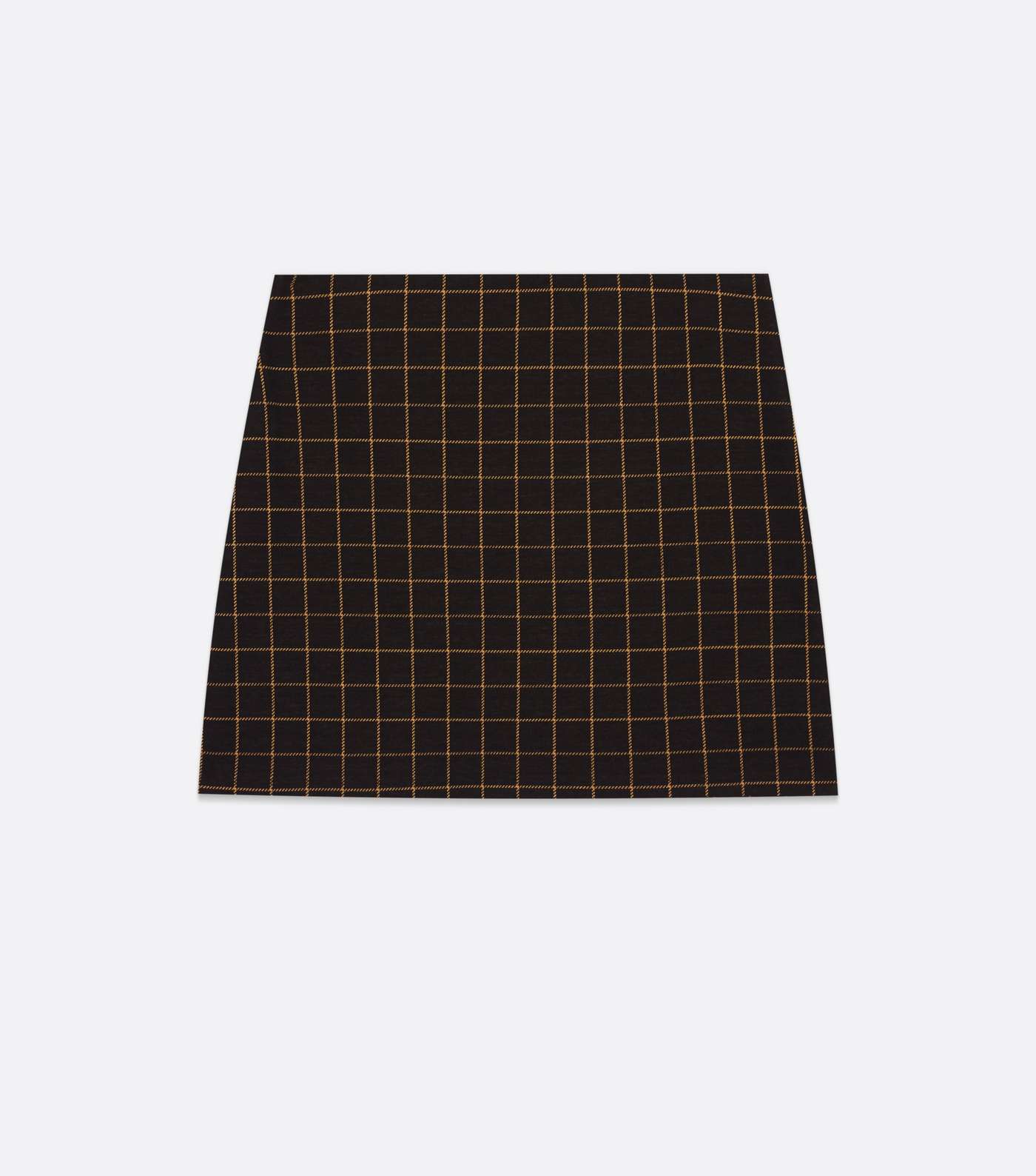 Curves Black Grid Check Mini Tube Skirt Image 5