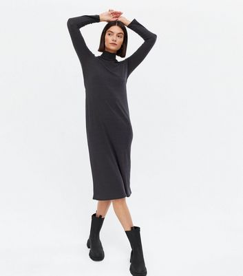 new look high neck dress