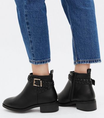 blue ankle boots wide fit
