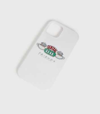 White Friends Central Perk Logo Phone Case for iPhone 12