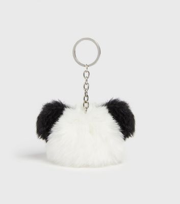 Pom pom keyring new on sale look