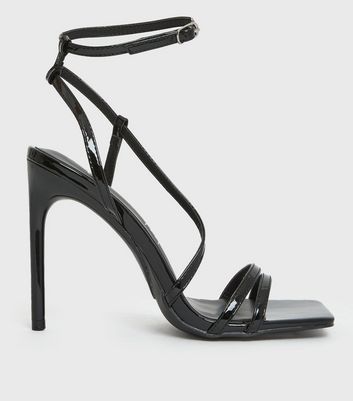 Open Toe Stiletto Heel Sandals 