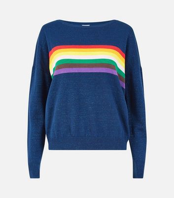 Womens rainbow outlet jumper uk