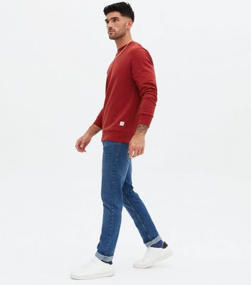 dark red sweatshirt mens