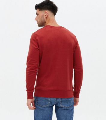 dark red sweatshirt mens