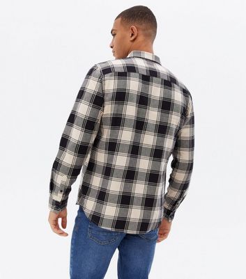 Check styling ideas for「Brushed Cotton Crew Neck Long-Sleeve T-Shirt、Flannel  Checked Shirt (2022 Edition)」