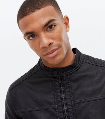 Buy Jack & Jones Classic Faux Leather Jacket (12182461) from £30.49 (Today)  – Best Deals on idealo.co.uk