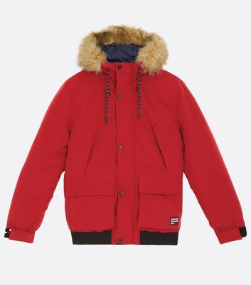 jack jones red coat