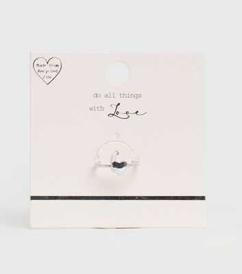 Silver Heart Ring