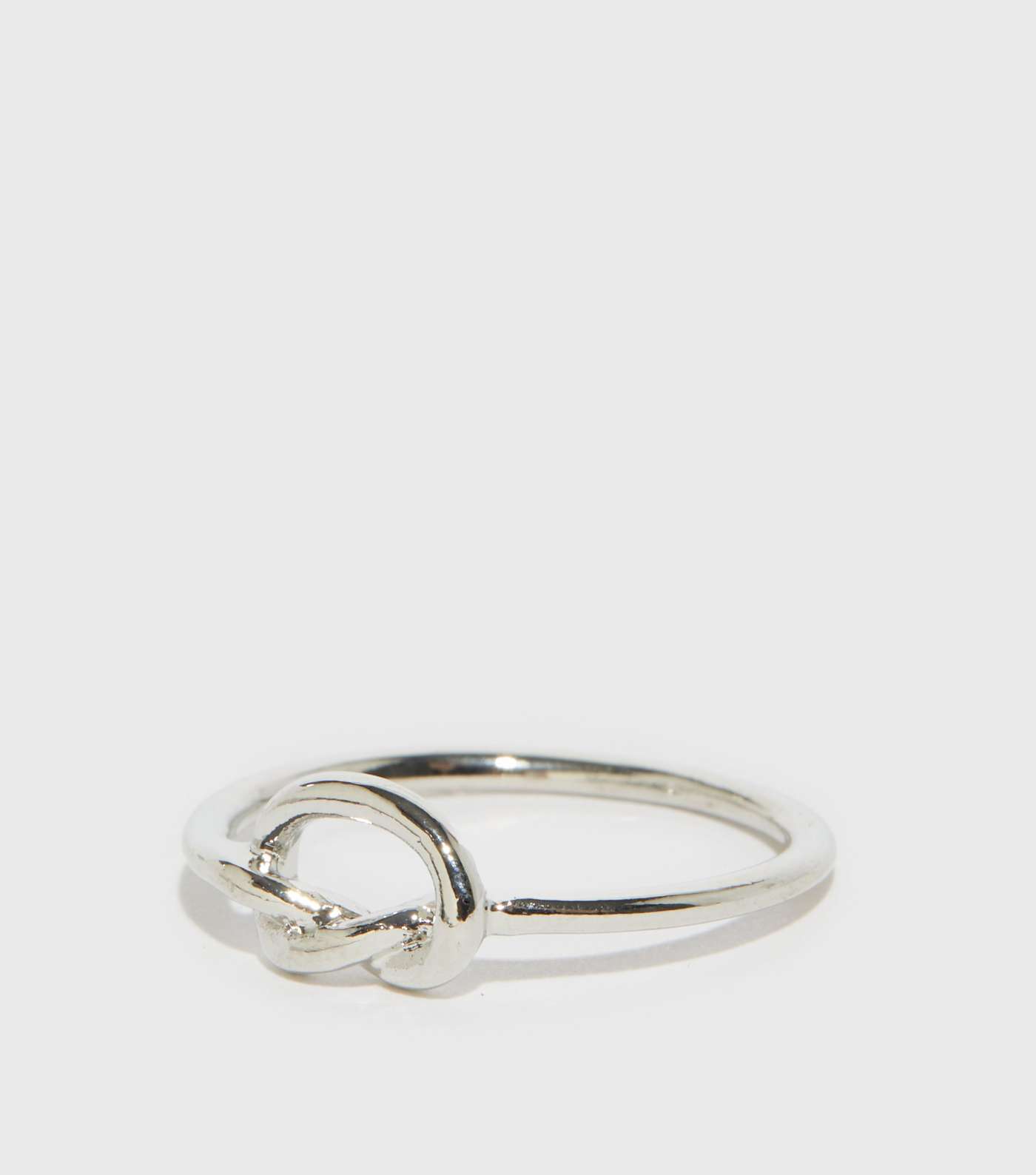 Silver Friendship Knot Ring Image 2