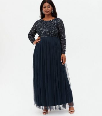 Maya curve clearance maxi dress